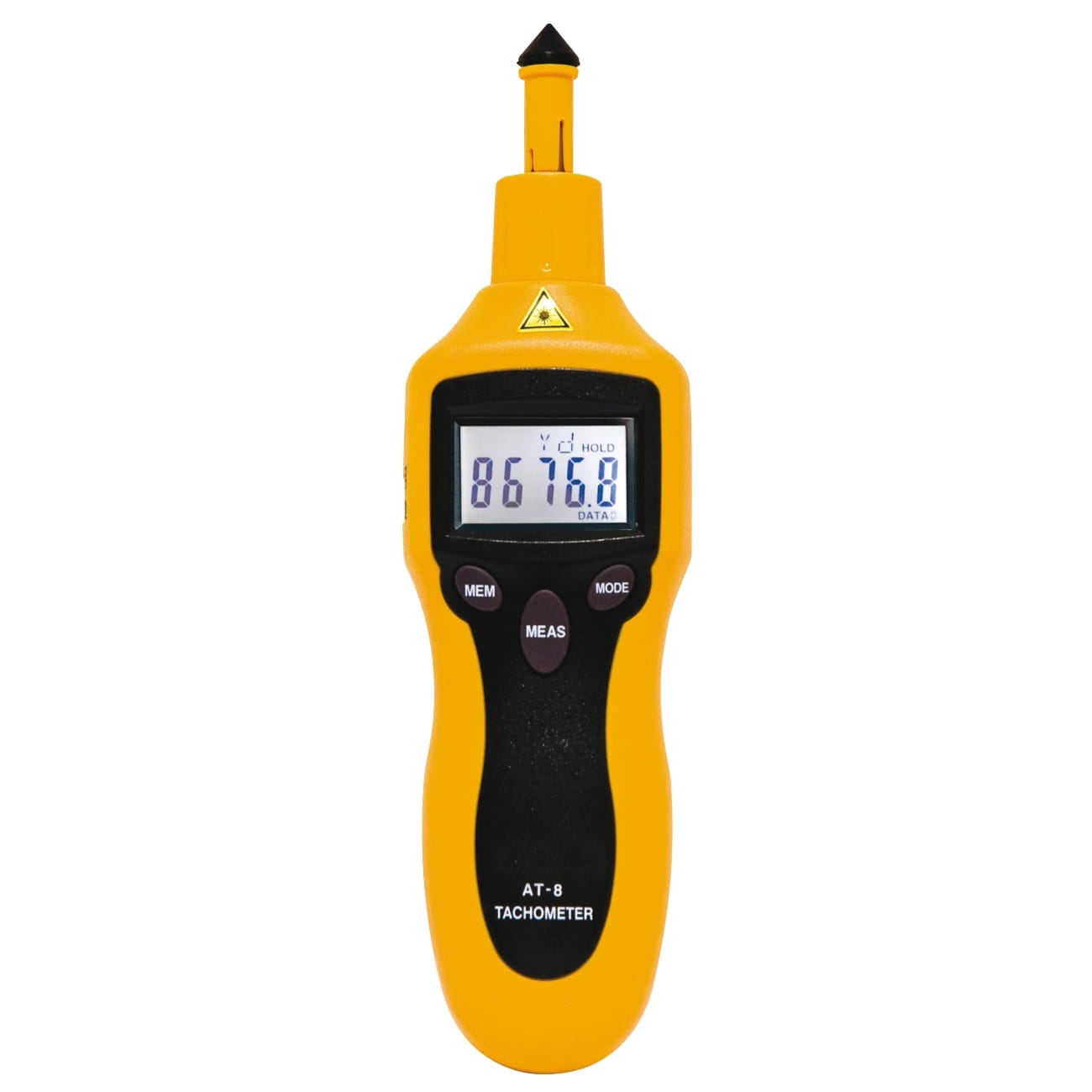 Opitical and contact digital tachometers