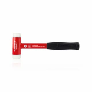 WODEX, Schonhämmer mit auswechselbaren Polyurethan-Einsätzen, WX5600-RED