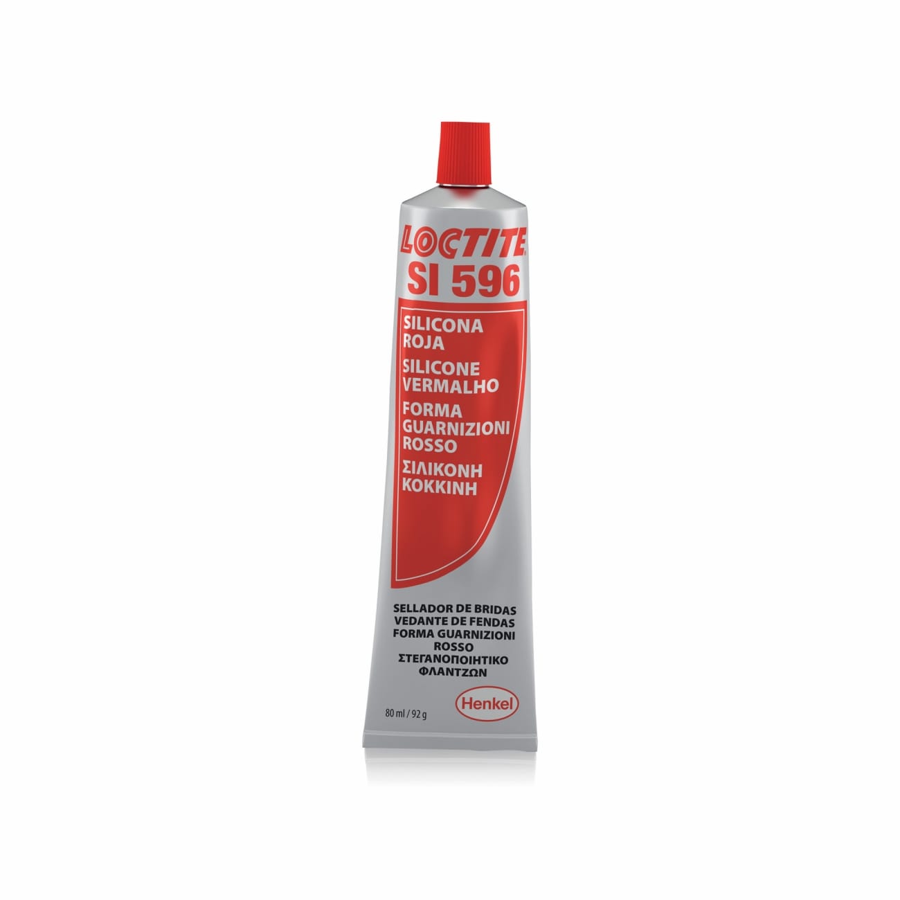 Formaguarnizione autolivellante siliconica rossa SI 596 LOCTITE