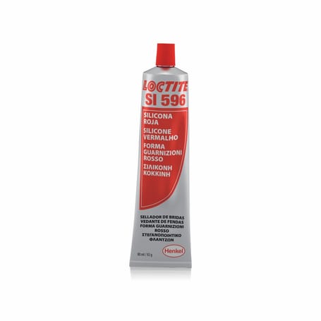Formaguarnizione autolivellante siliconica rossa SI 596 LOCTITE