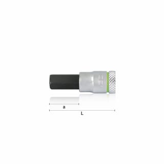 Steckschlüssel 3/8" für Innensechskantschrauben WX2110 WODEX