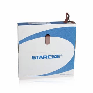 Abrasive cloth extra flexible in waste reducing rolls STARCKE