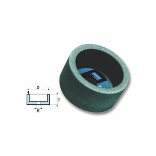 Mole abrasive a tazza cilindrica in carburo di silicio NORTON