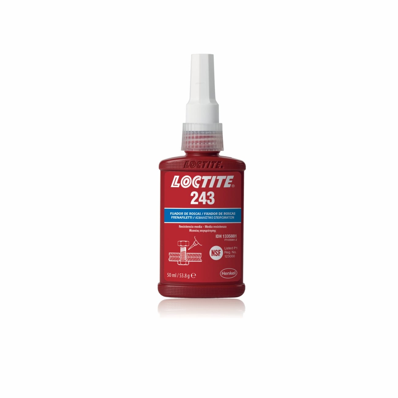 Frenafiletti a media resistenza meccanica LOCTITE 243