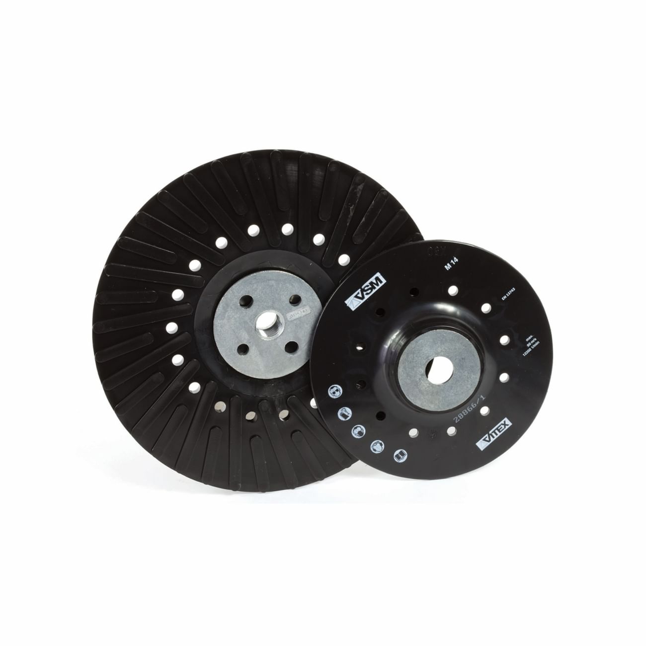 Plato hard para discos abrasivos de fibra VSM