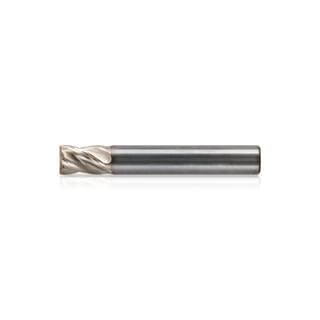 Fresa de metal duro 4 - 20 mm 4 filos hélice corta con filo biselado UNIVERSAL KERFOLG