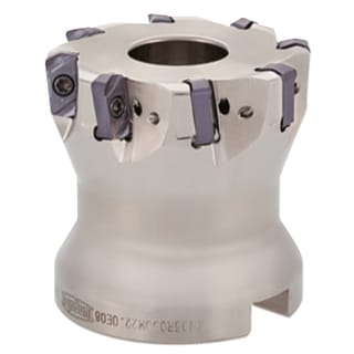 Frezy do wysokiego posuwu z płytkami dwustronnymi nasadzane TUNGALOY DOFEEDMINI