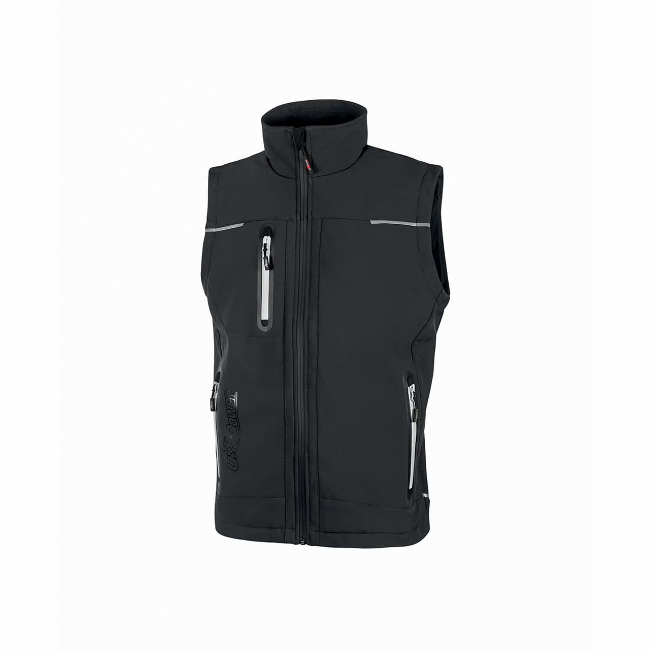 Waterproof and breathable softshell waistcoat with multiple pockets UNIVERSE U-POWER