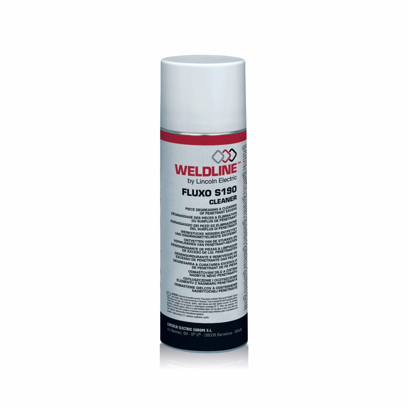 Quality control of welded joints SAF-FRO FLUXO S190 SOLVENTE