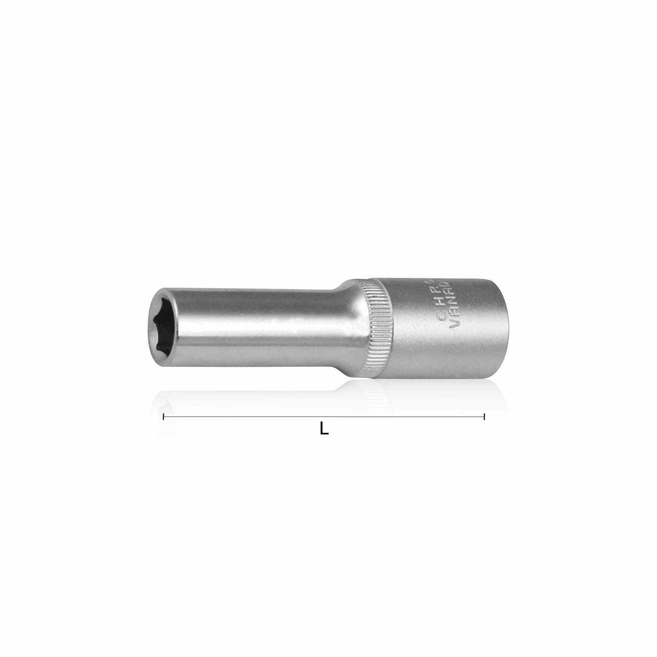 Llave de vaso hexagonal 3/8" largo WX2108 WODEX