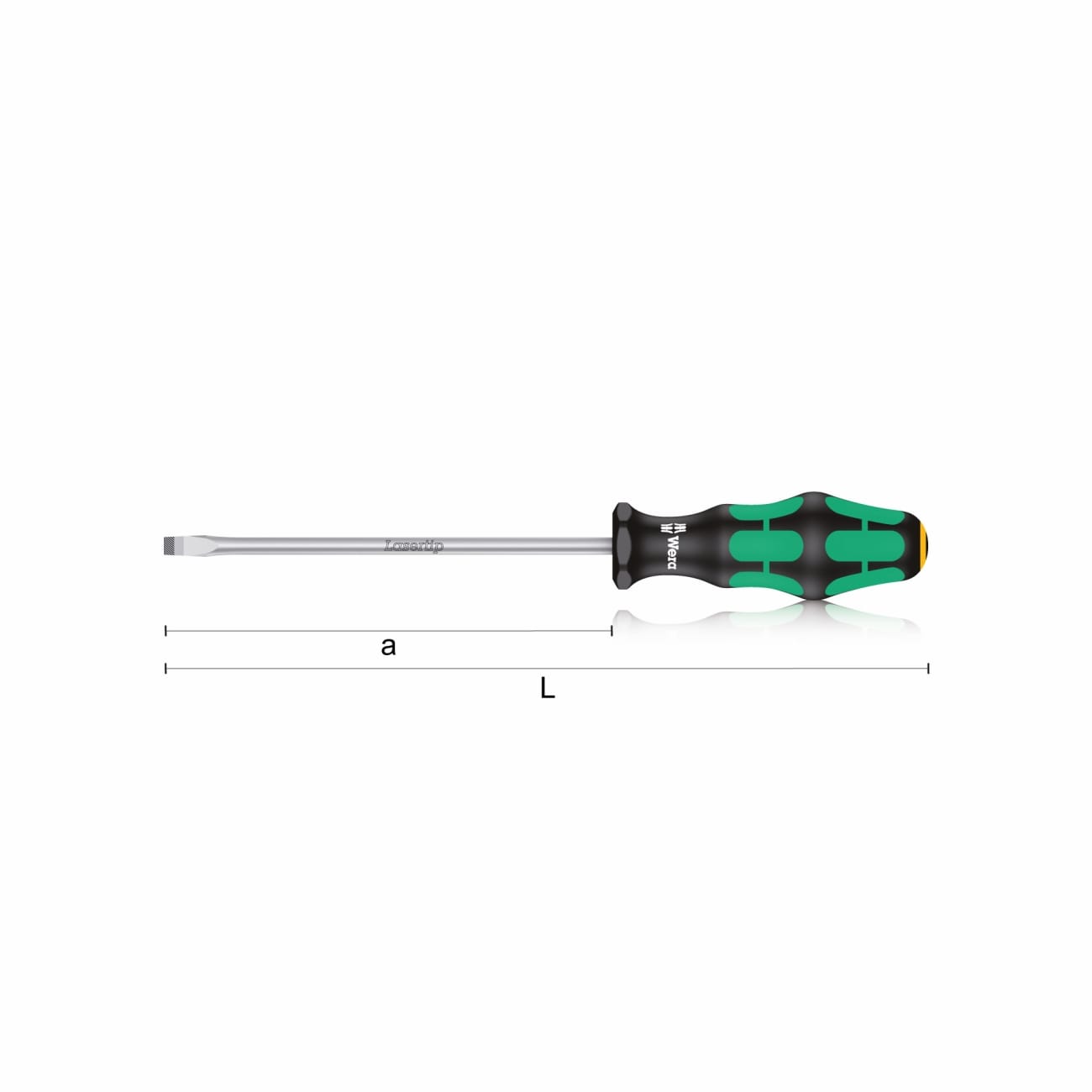 Destornilladores para tornillos de cabeza plana 334 WERA