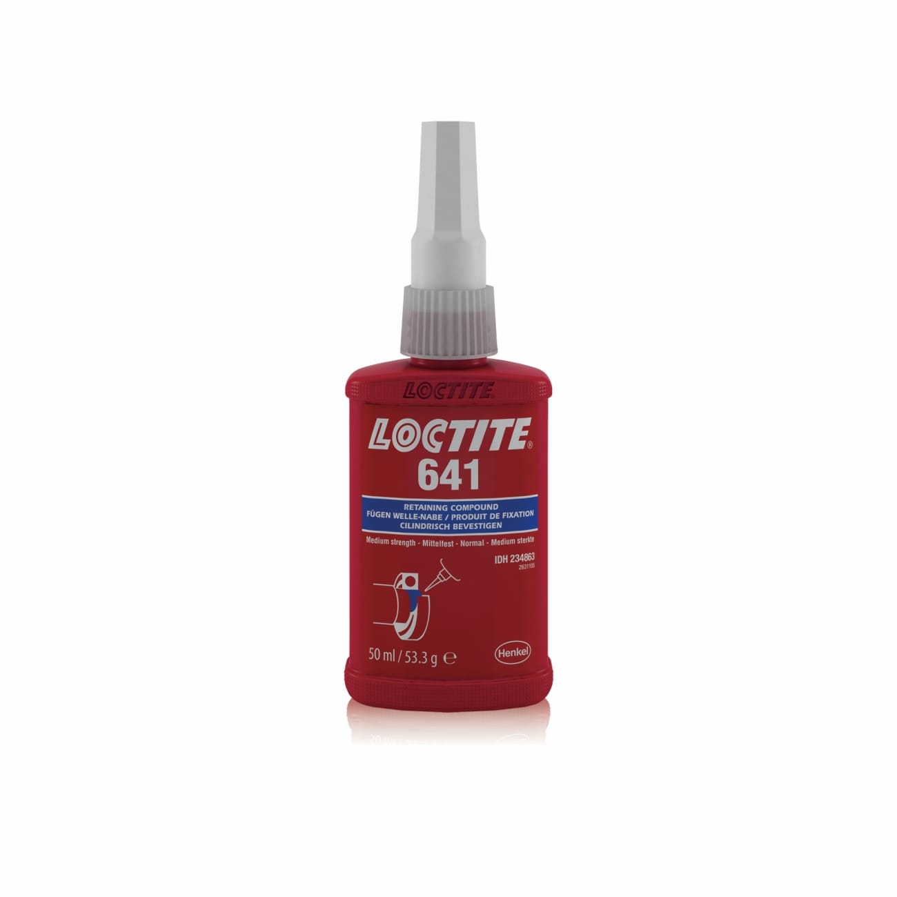 Bloqueante para acoplamiento cilíndrico 641 LOCTITE