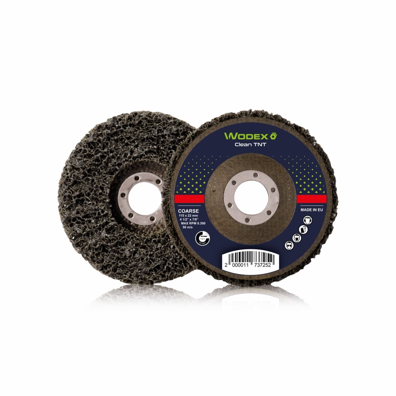Discs for surface treatment WODEX CLEAN TNT