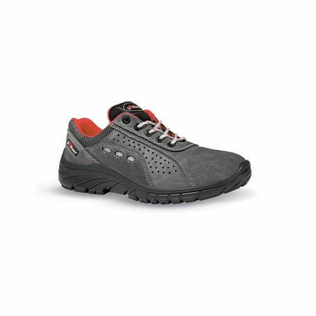 Perforierter Wildleder-Sicherheitshalbschuh COMFORT GRIP o U-POWER