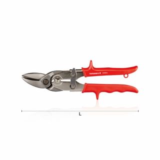 Professional Premium Quality double lever shears for left-hand cuts WODEX WX3900-L