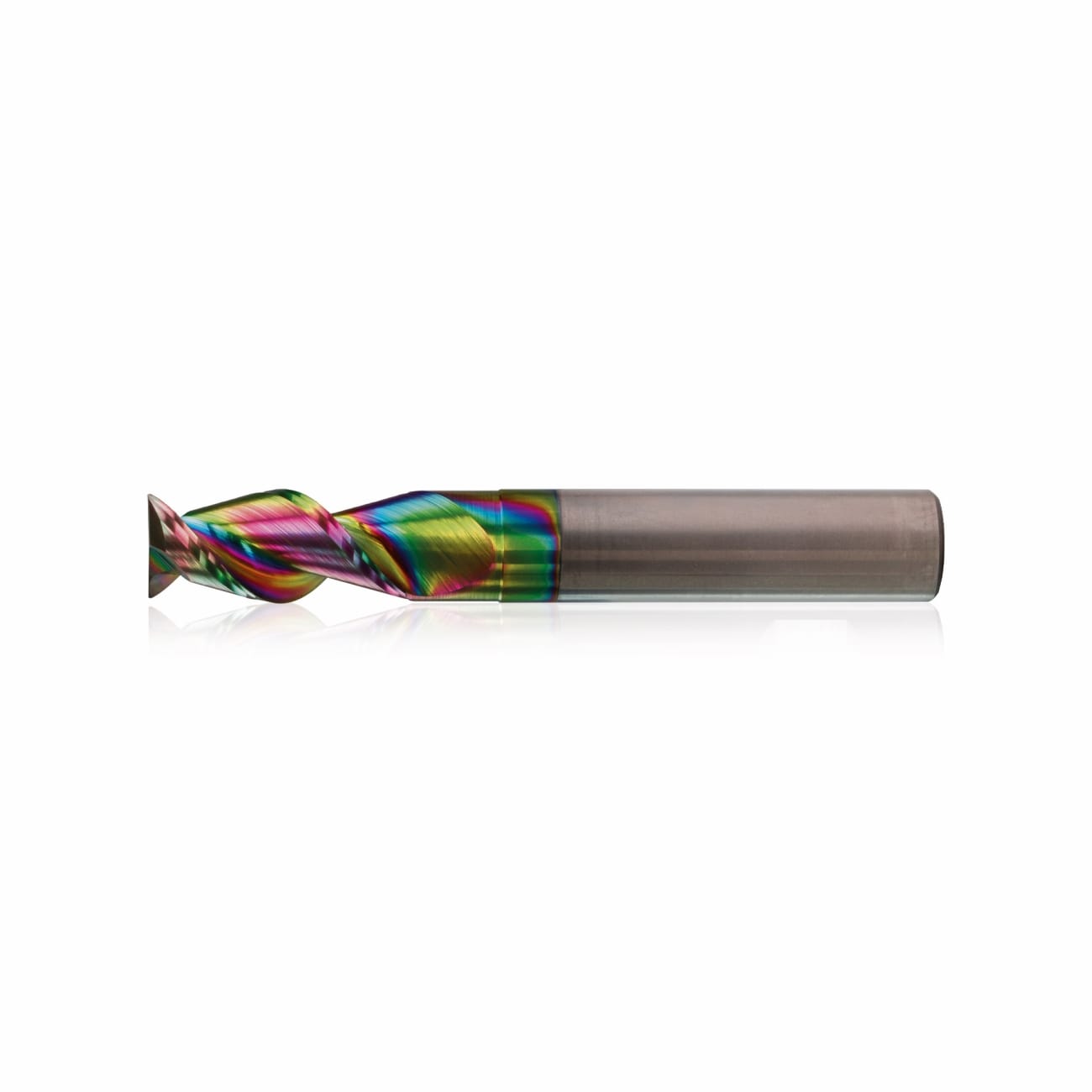 Fresa de metal duro 3 - 16 mm 2 hélices 44° rastrillo 20° filo cortante POWER KERFOLG