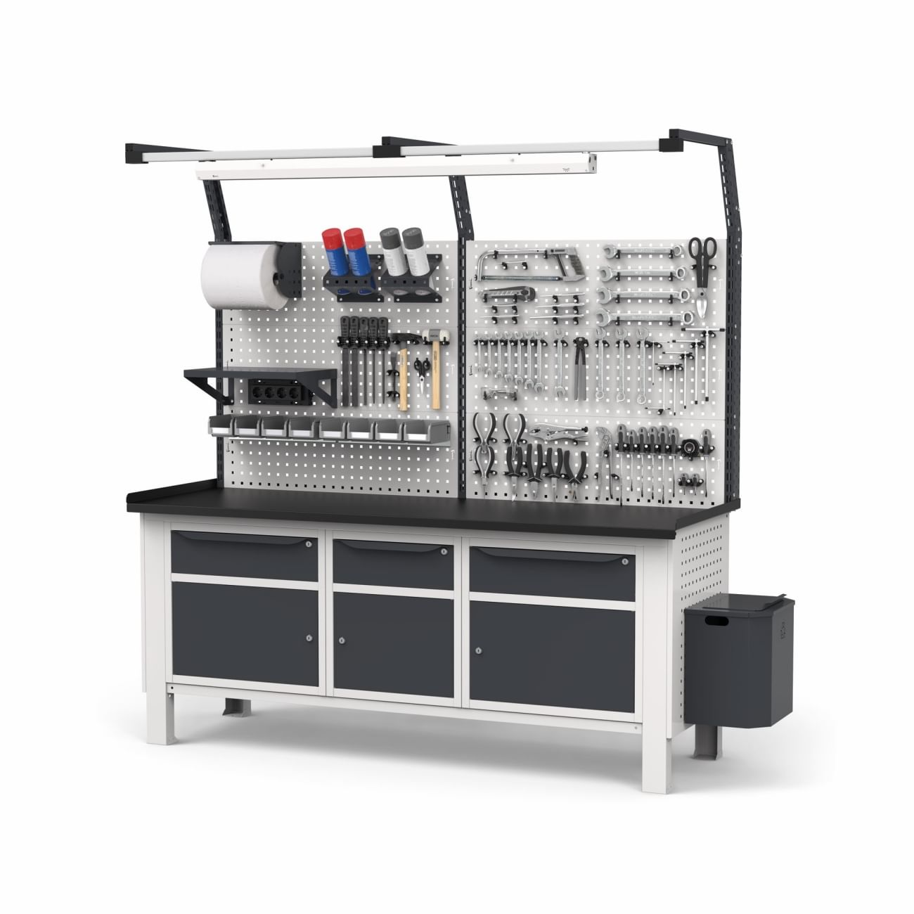 Banco completo con parete attrezzata FAMI