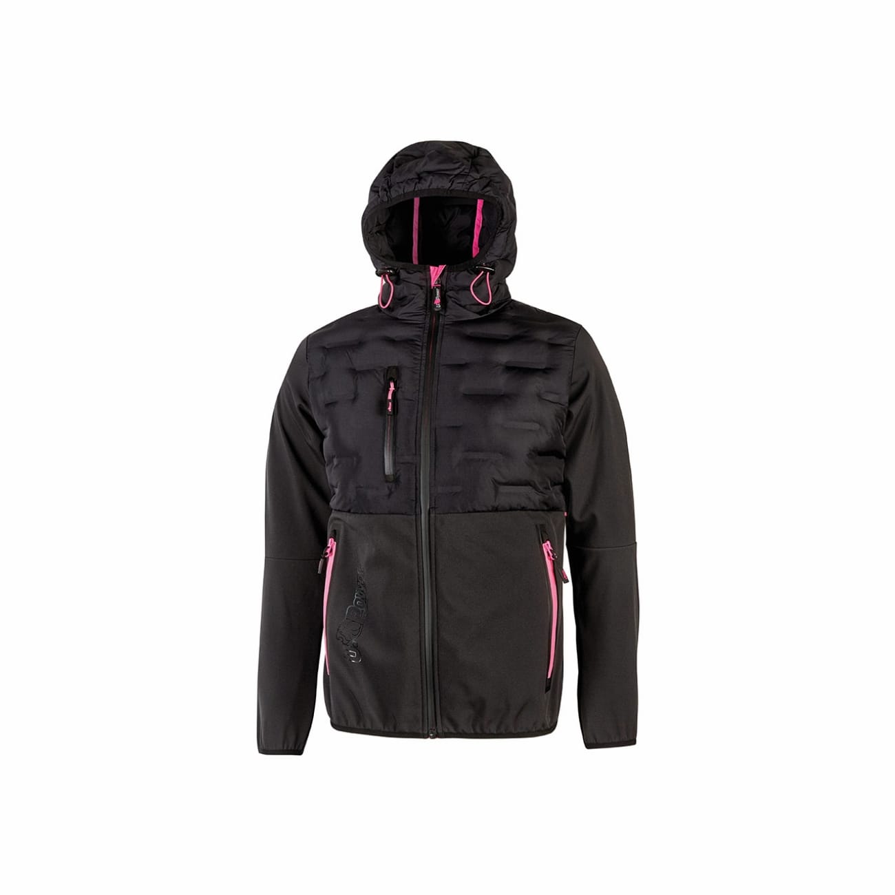 Breathable, windproof women's hybrid jacket with hood SPOCK LADY U-POWER