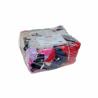 Coloured T-shirt cleaning rags WRK