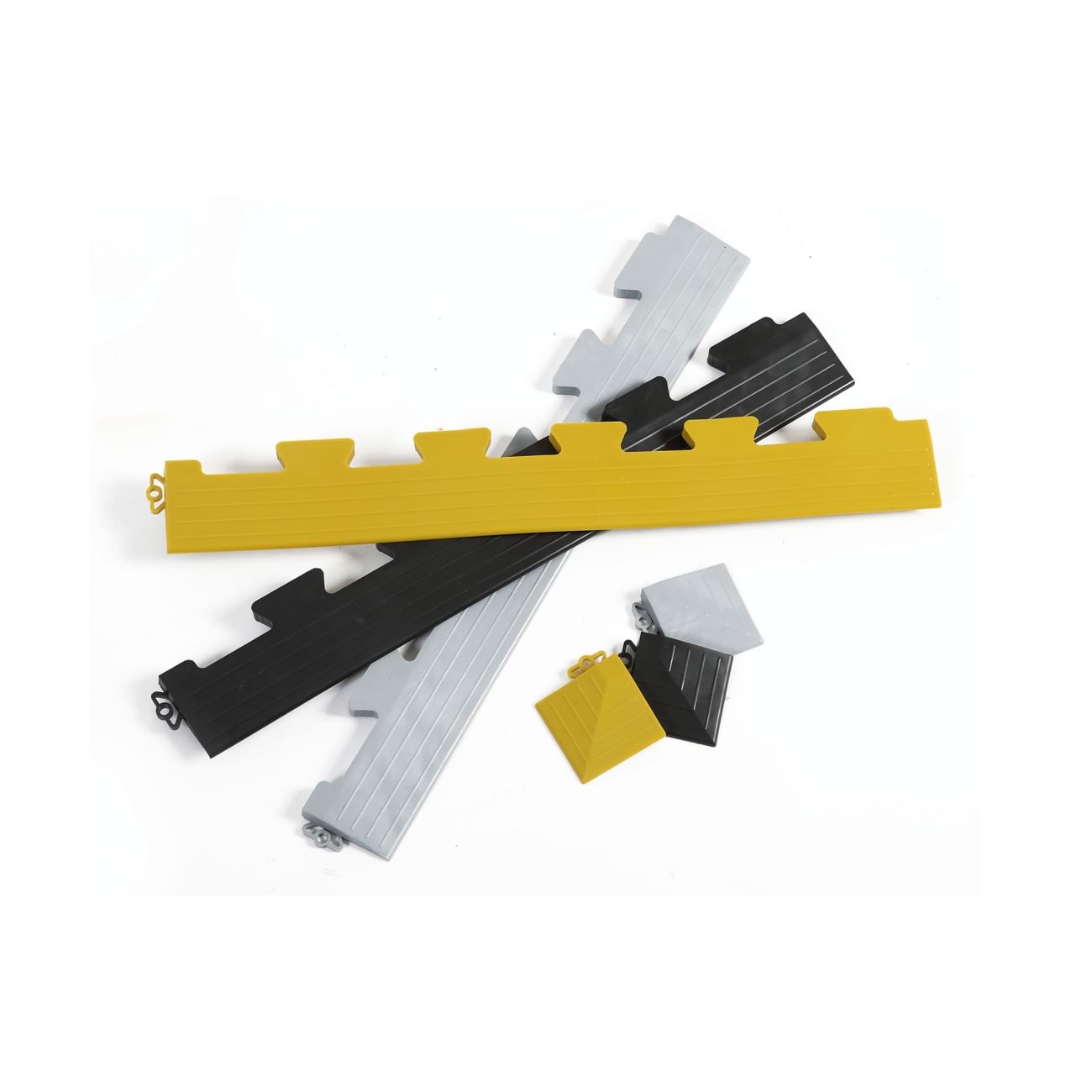 Rampen und Abfahrten mit Reiskorneffekt