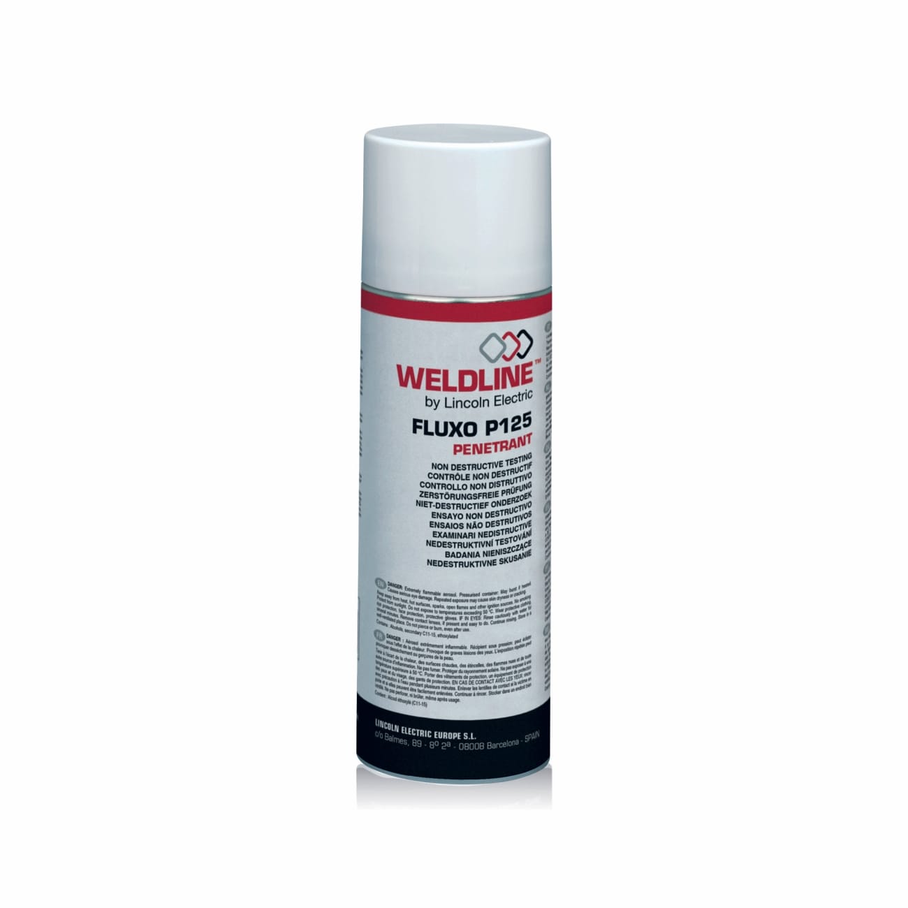 Quality control of welded joints SAF-FRO FLUXO P125 PENETRANTE