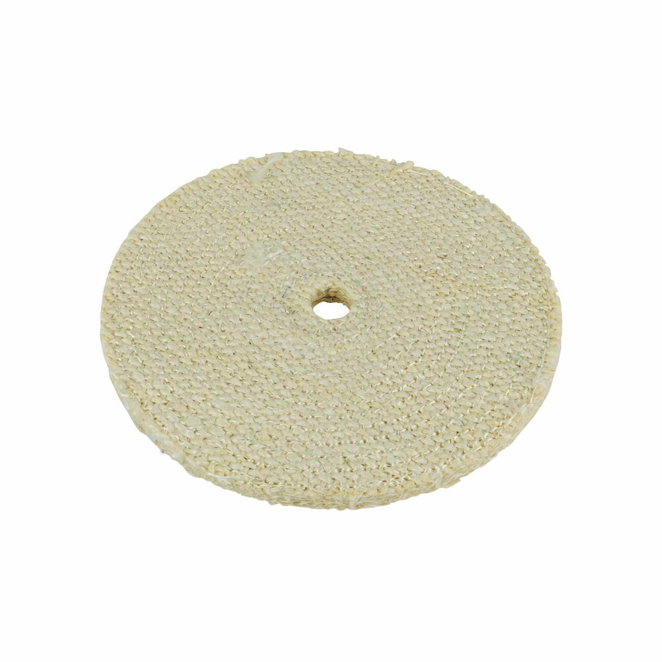 Stitched SISAL mops for cleaning metals