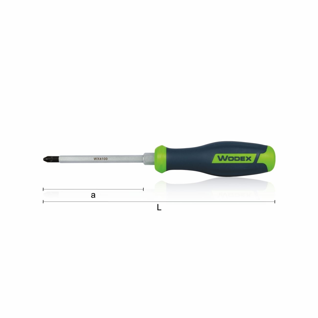 Screwdrivers for Pozidriv screws WODEX WX4100