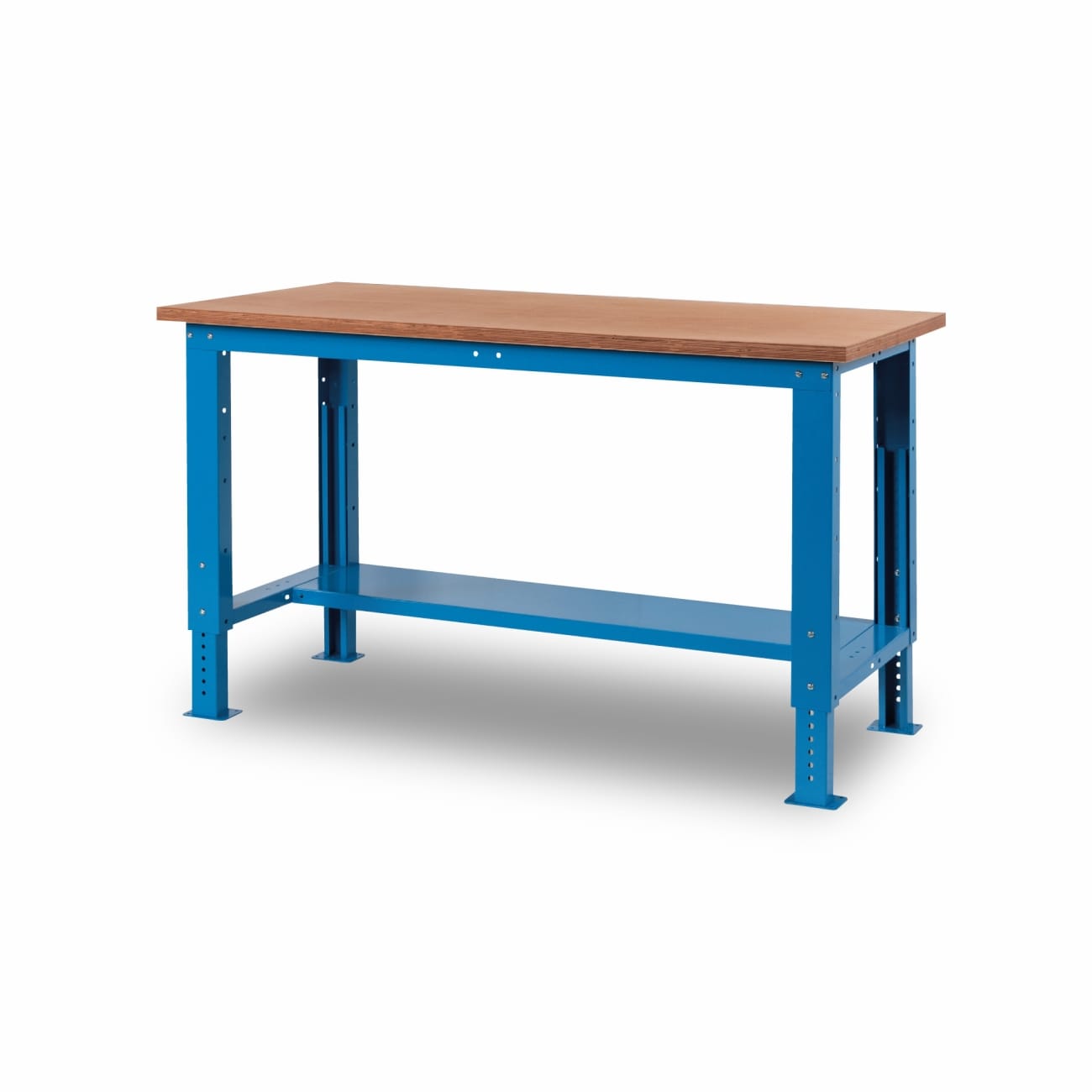 Stół warsztatowy z blatem Multiplex z drewna bukowego FAMI