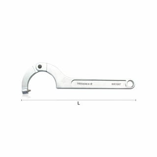 Llave de gancho articulada con punta redonda WX1987 WODEX