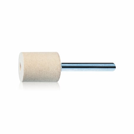 Shank mounted felt bobs for polishing with shank PFERD FK ZYA