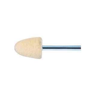 Shank mounted felt bobs for polishing with shank PFERD FK KEL