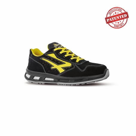 Atmungsaktiver Wildleder-Sicherheitshalbschuh AXEL s ESD U-POWER
