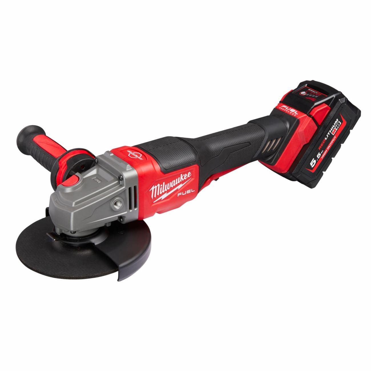 Amoladoras angulares de bater&#237;a 18V MILWAUKEE M18 FHSAG125XPDB-552X