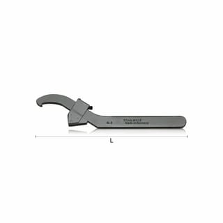 Llave de gancho ajustable con punta cuadrada 12910 STAHLWILLE
