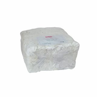 White industrial cleaning rags WRK