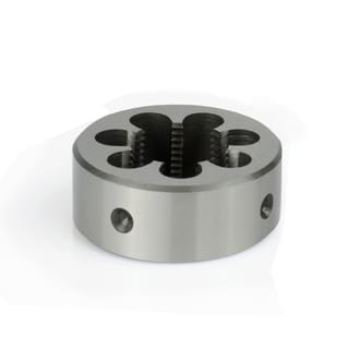 Fixed HSS die, right-hand thread 1/8" – 1 1/2" ASME B1.20.1 – NPT right-hand cut, BRIGHT KERFOLG