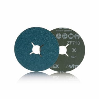 Abrasive discs in zirconia fiber VSM ZF713 VSM