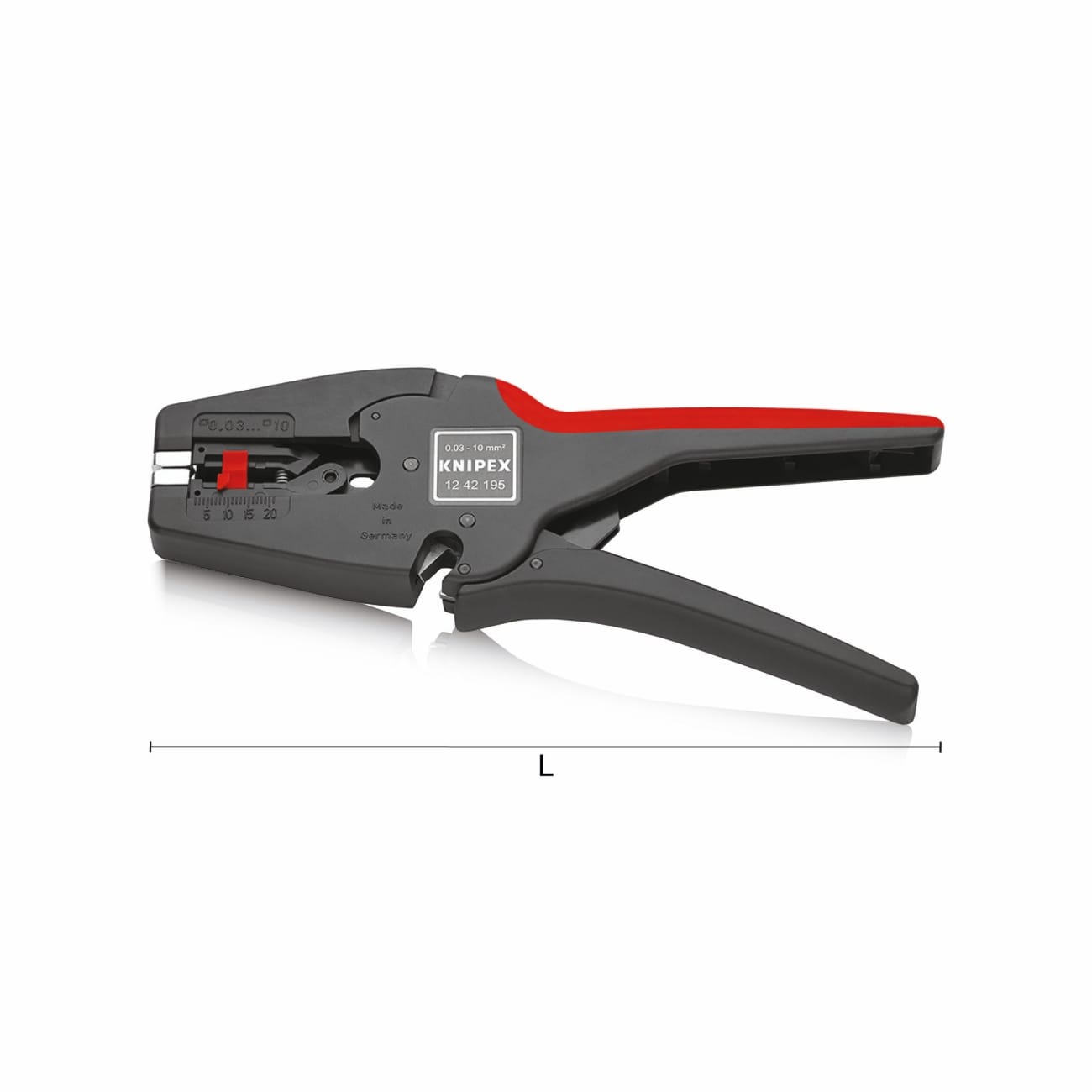 Automatic self-adjusting insulation stripper KNIPEX MULTISTRIP 10 12 42 195