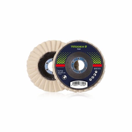 Discos para el tratamiento de superficies de fieltro WODEX FELT