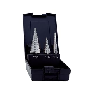 Conicical step drill bit set WRK