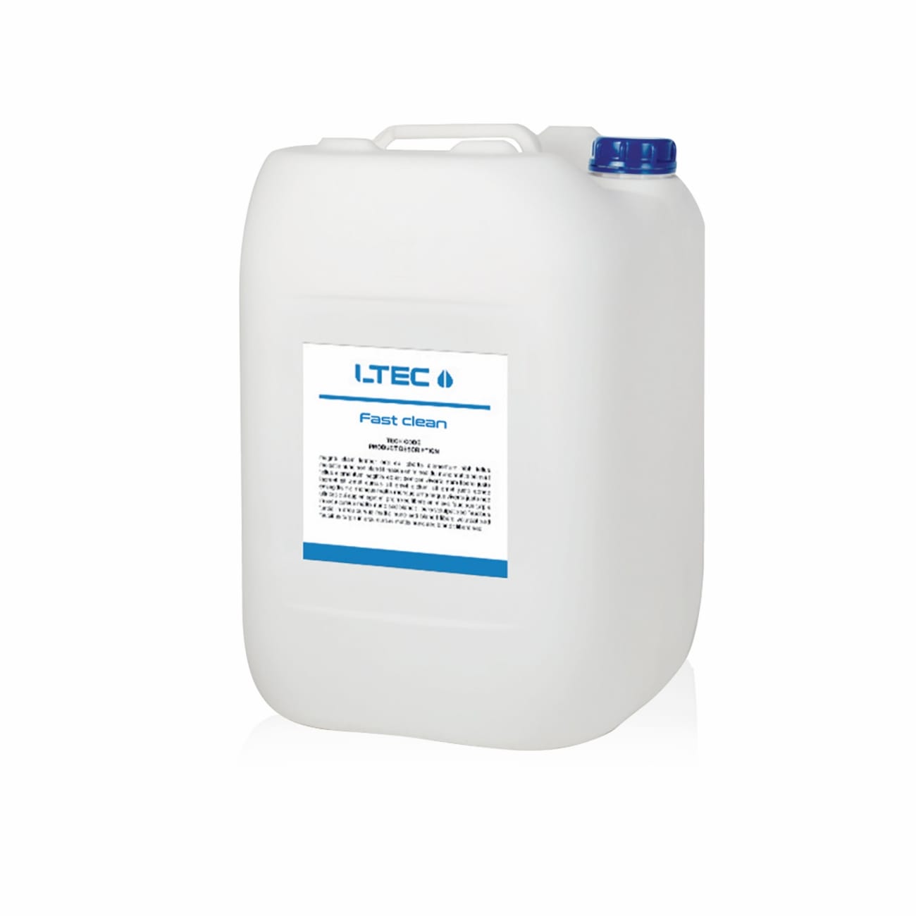 Concentrated detergent for floor clenaing machines LTEC FAST CLEAN