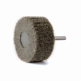 Flap wheels in non-woven material with shank WRK