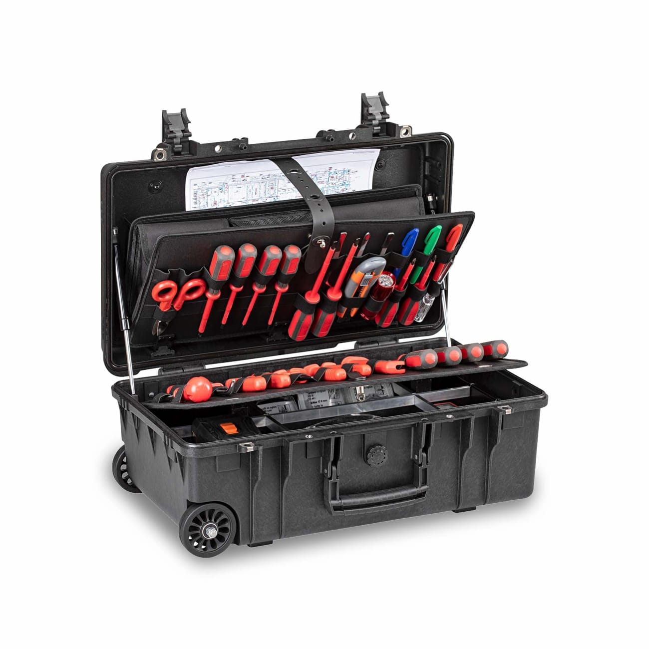 Walizka na kółkach na narzędzia GT 52-21 PEL GT LINE