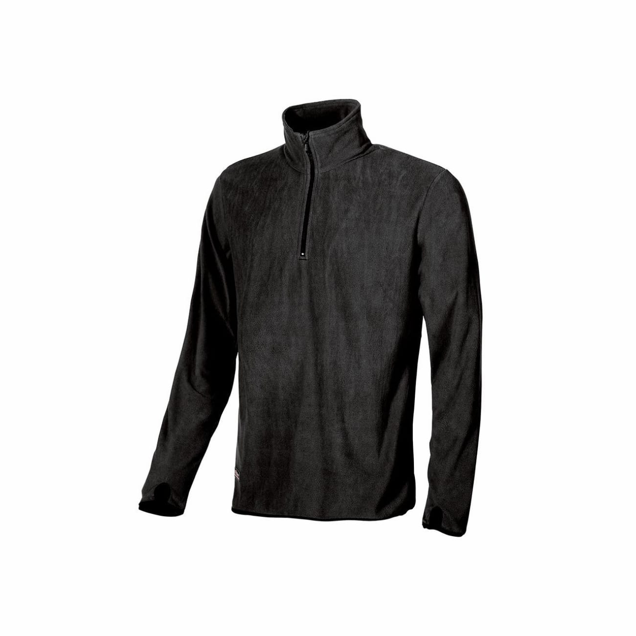 Microfleece work shirt with half zip and thumb hole ARTIC U-POWER