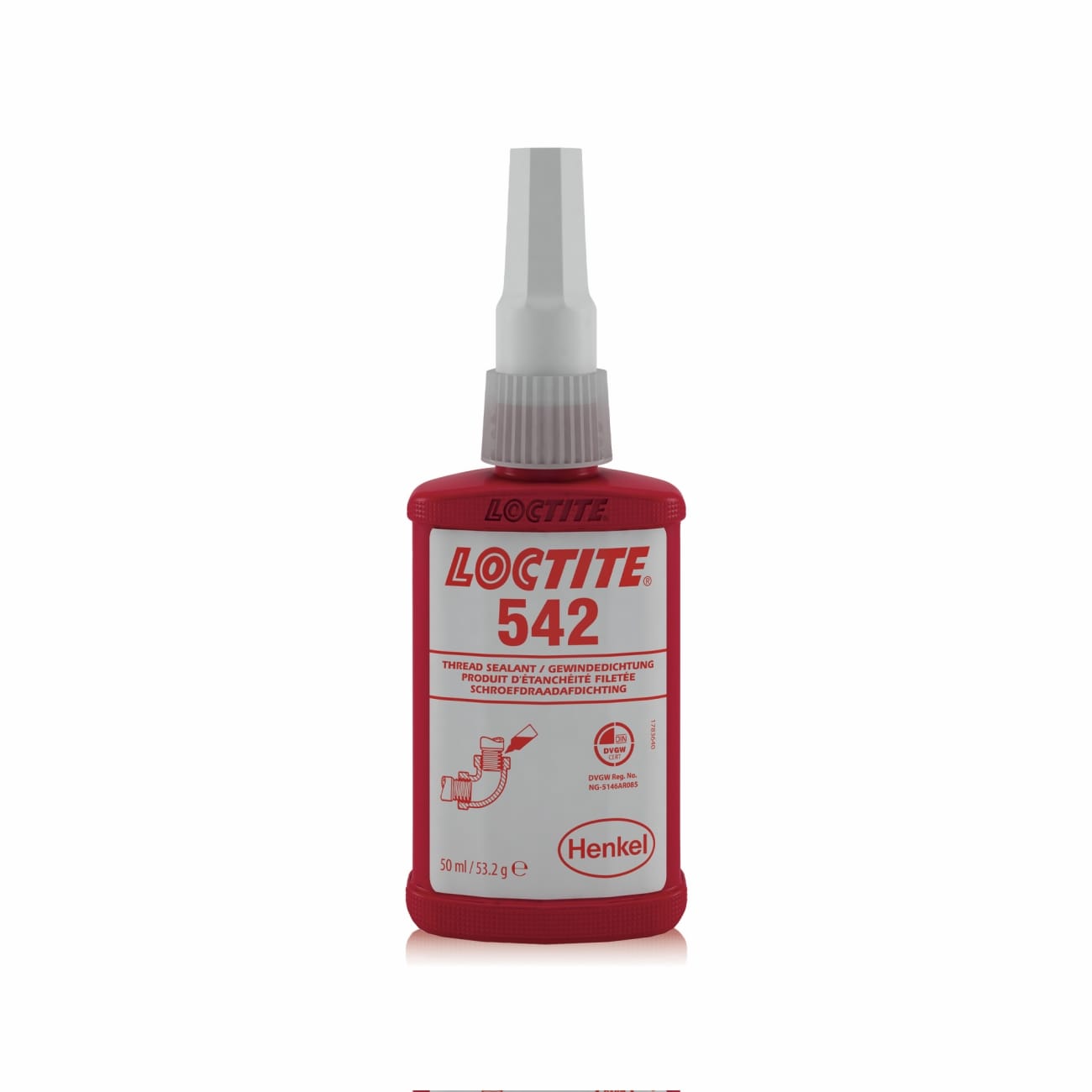 Sigillaraccordi filettati LOCTITE 542