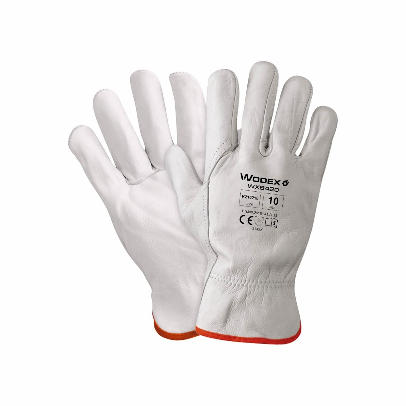 Guanti in pelle fiore bovina WODEX WX8420