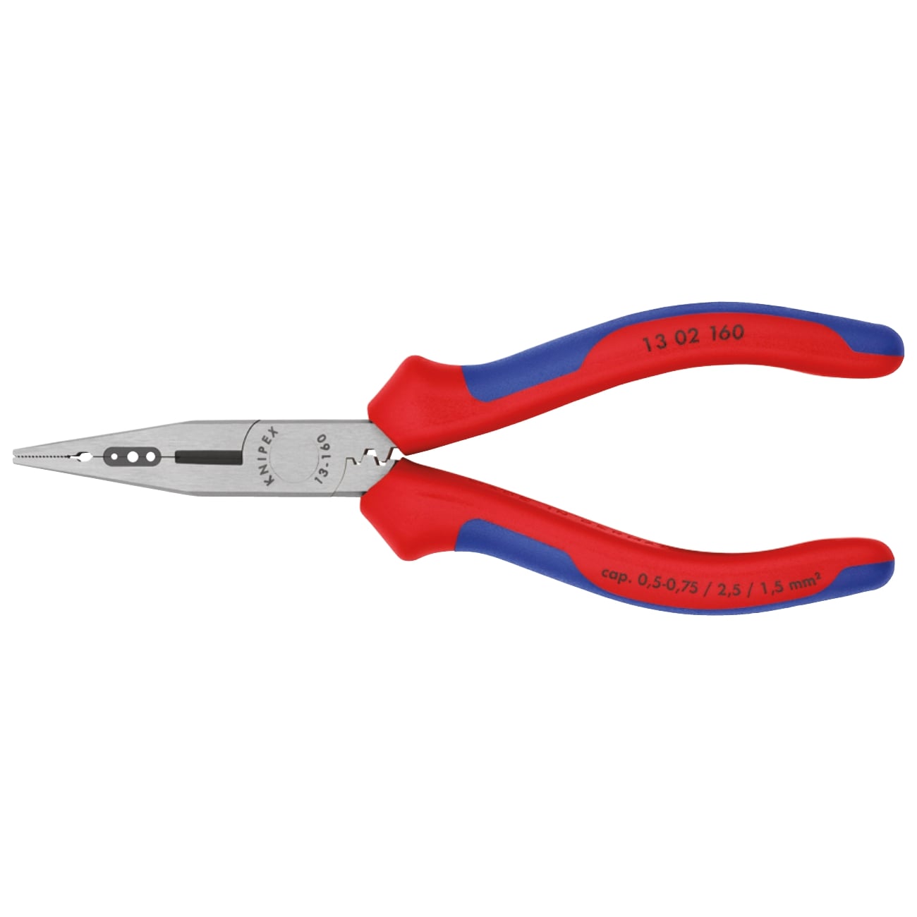 Combination pliers for electrians and cabling KNIPEX 13 02 160