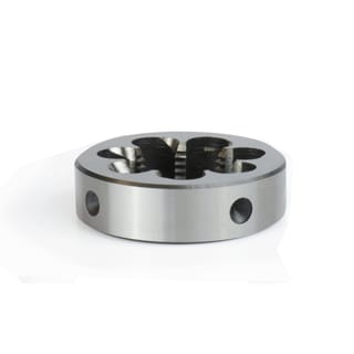 Fixed die in HSS, right-hand thread 1/8" – 1 1/2" EN ISO 228 – G right-hand cut BRIGHT KERFOLG