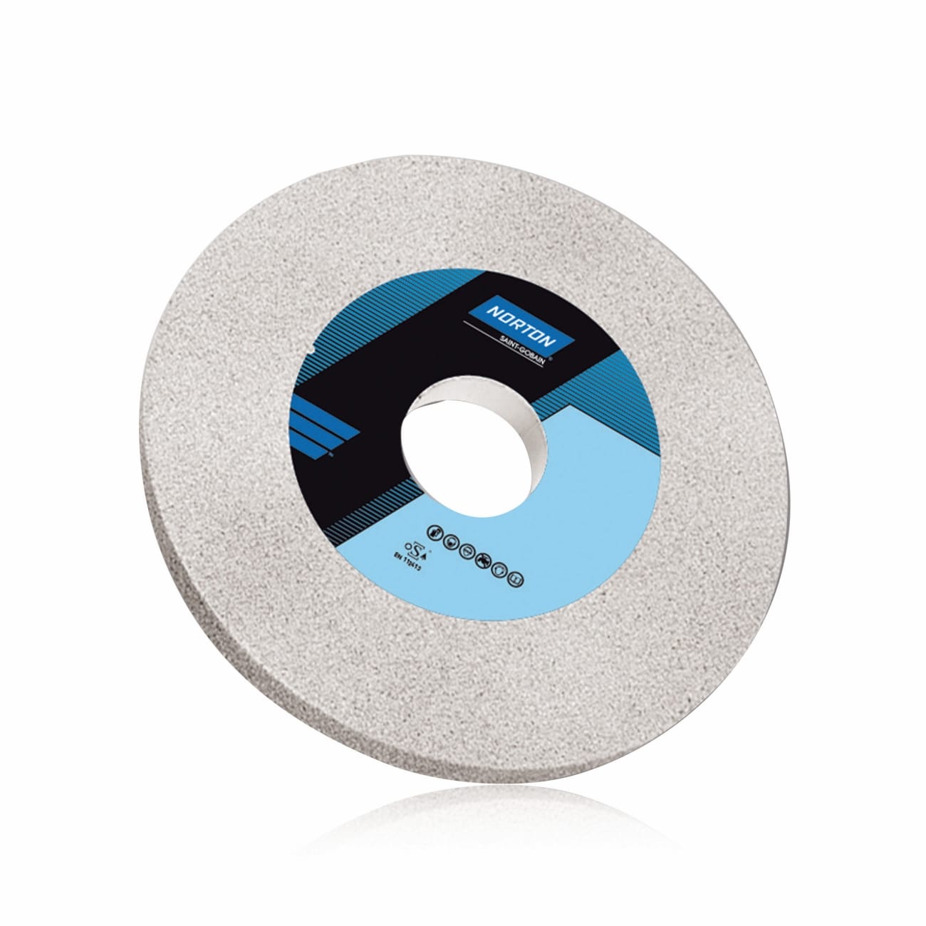 Muelas abrasivas de disco para afilado de óxido de aluminio cerámico y Vitrium NORTON