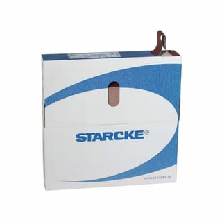 Abrasive cloth extra flexible in waste reducing rolls STARCKE